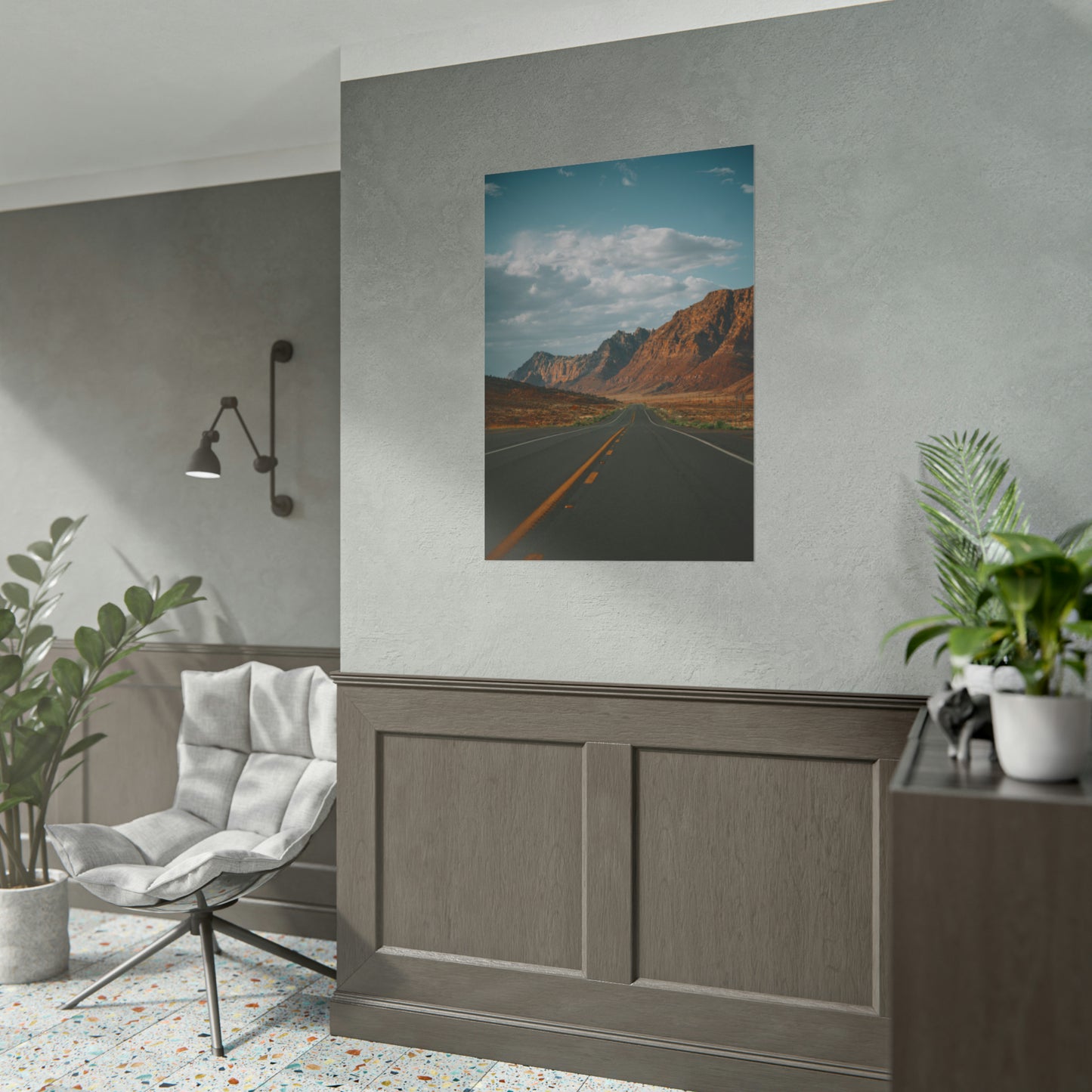 Highway 17 - Vertical Rolled Poster