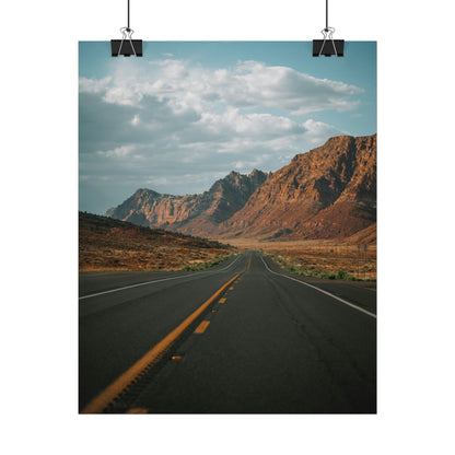 Highway 17 - Vertical Rolled Poster