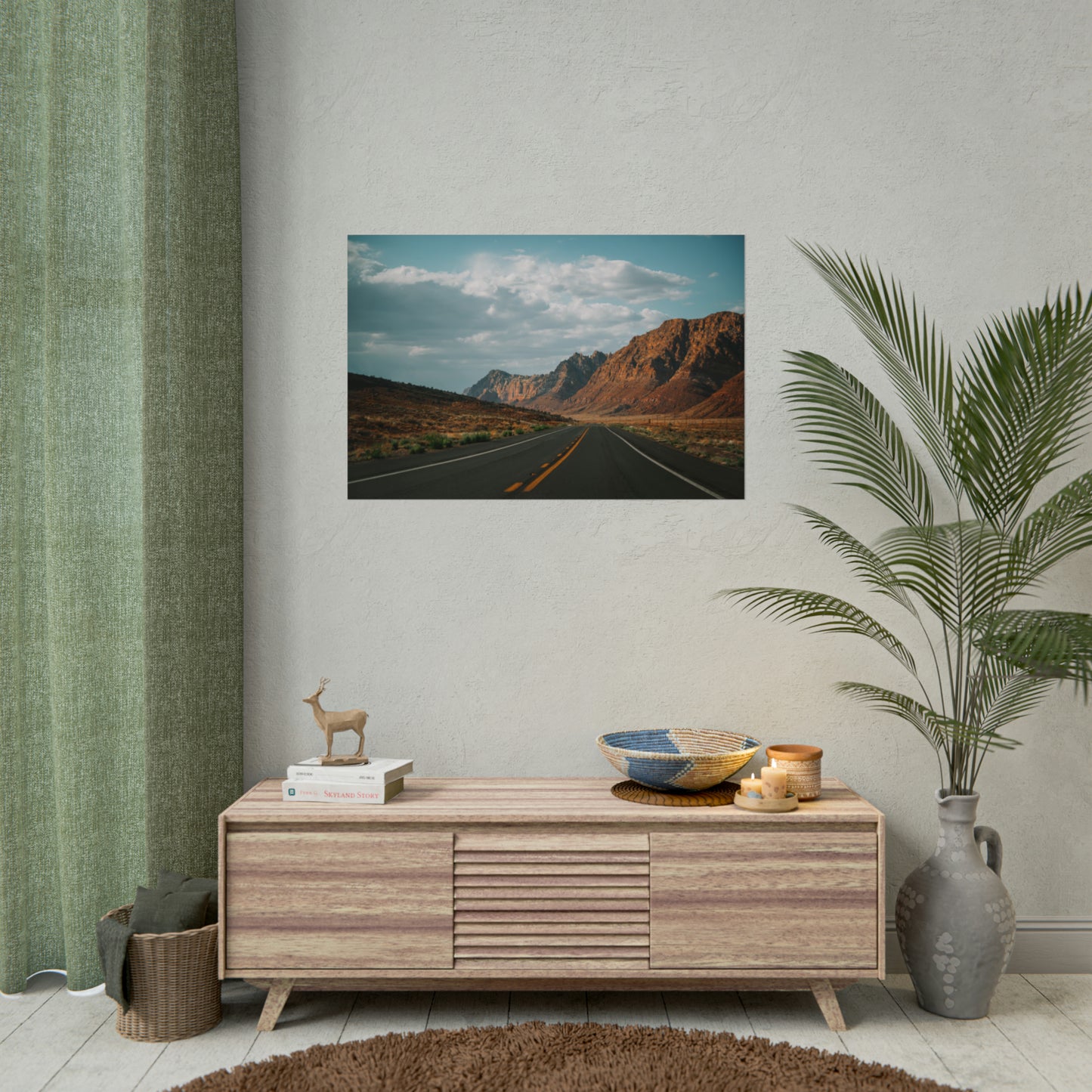 Highway 17 - Horizontal Rolled Poster