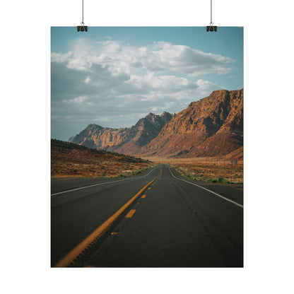 Highway 17 - Vertical Rolled Poster