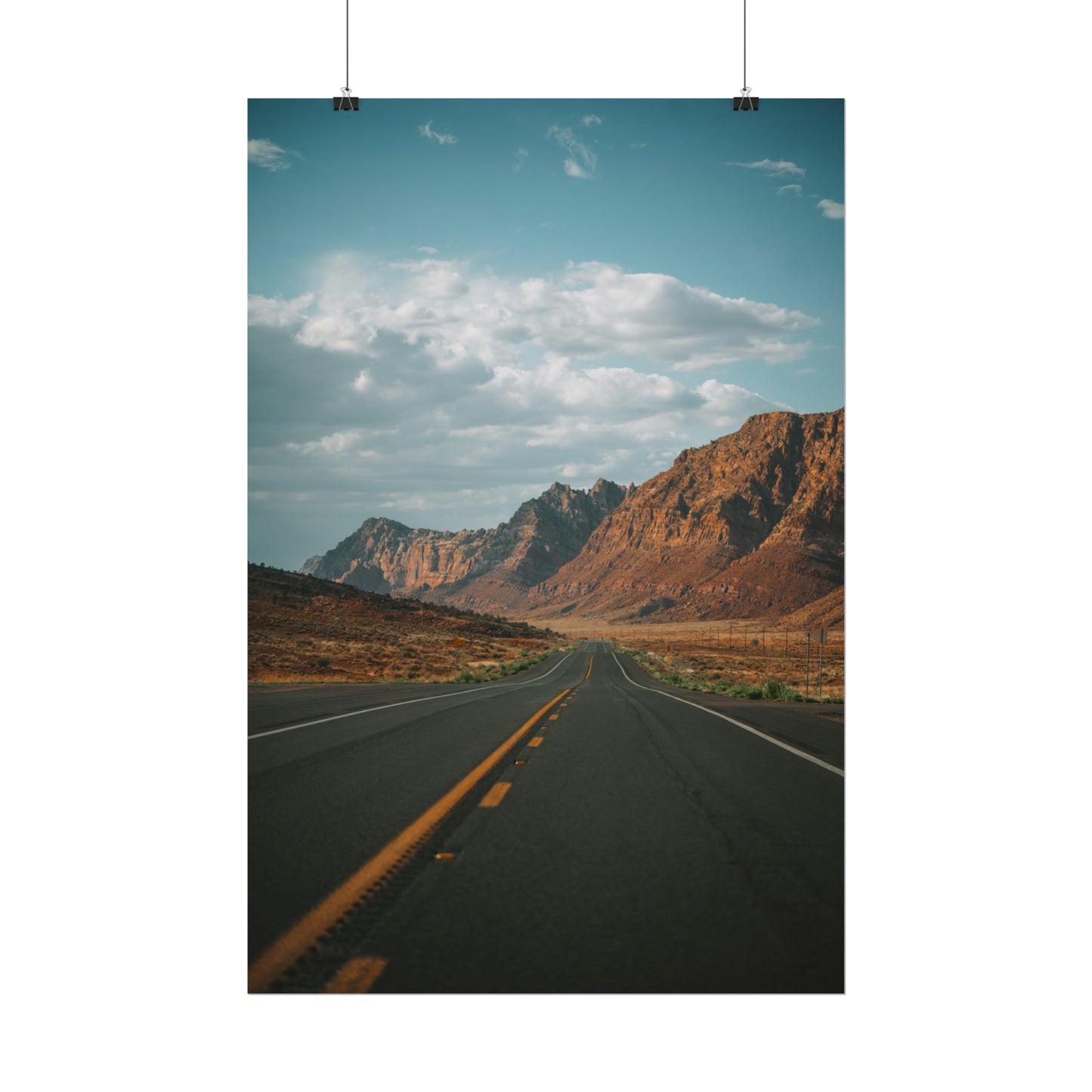Highway 17 - Vertical Rolled Poster