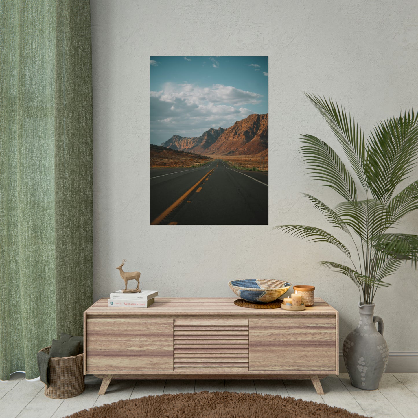 Highway 17 - Vertical Rolled Poster