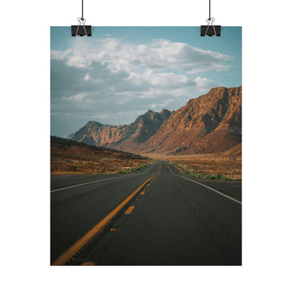 Highway 17 - Vertical Rolled Poster