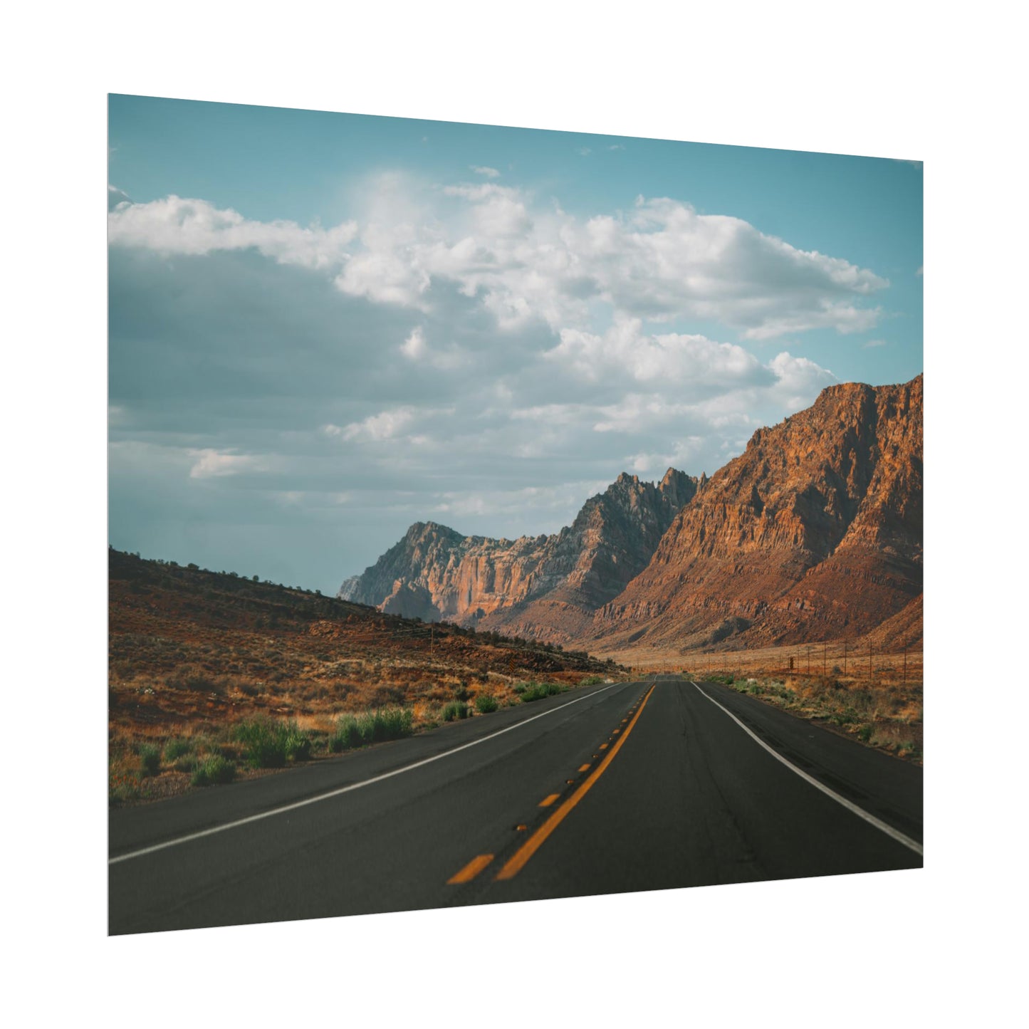 Highway 17 - Horizontal Rolled Poster