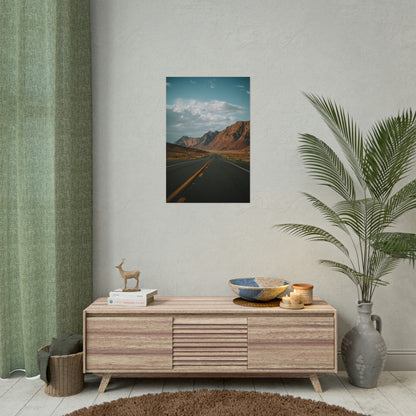 Highway 17 - Vertical Rolled Poster