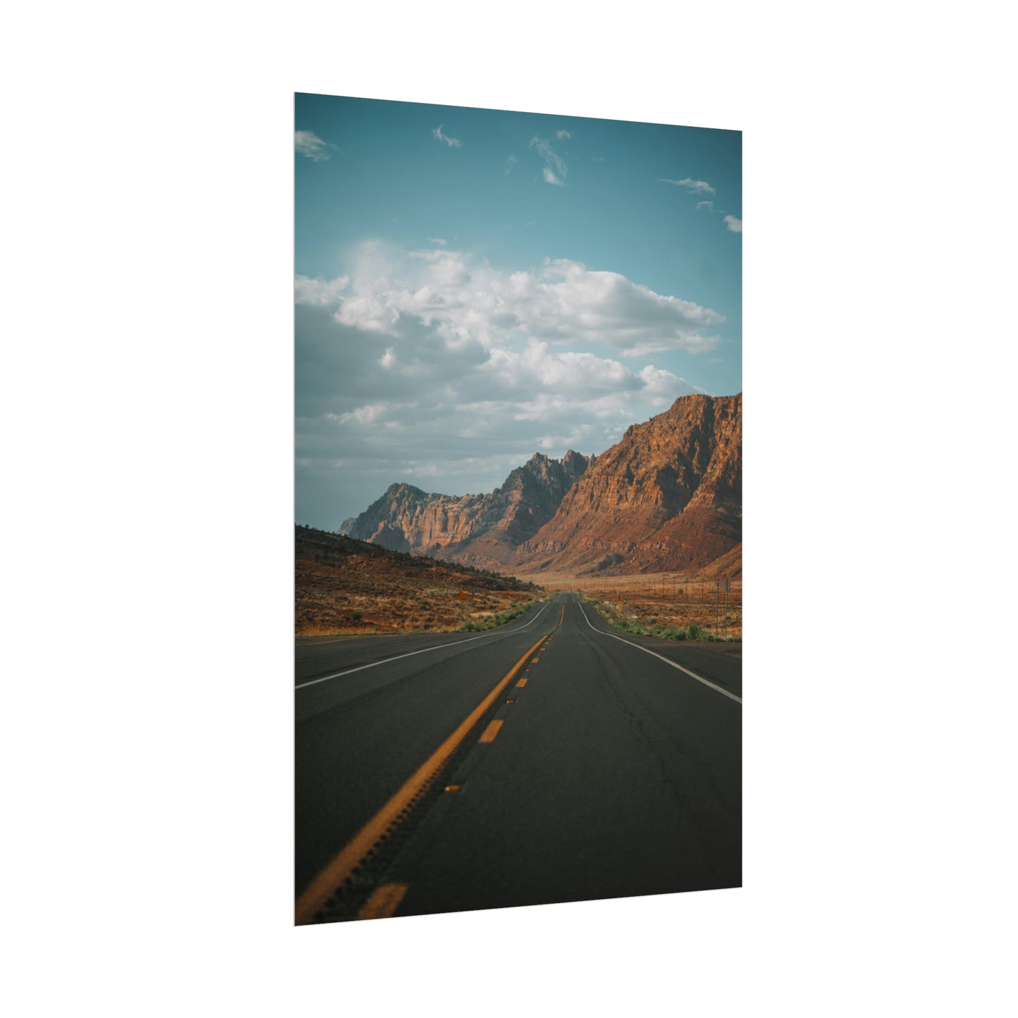 Highway 17 - Vertical Rolled Poster
