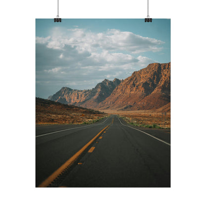 Highway 17 - Vertical Rolled Poster