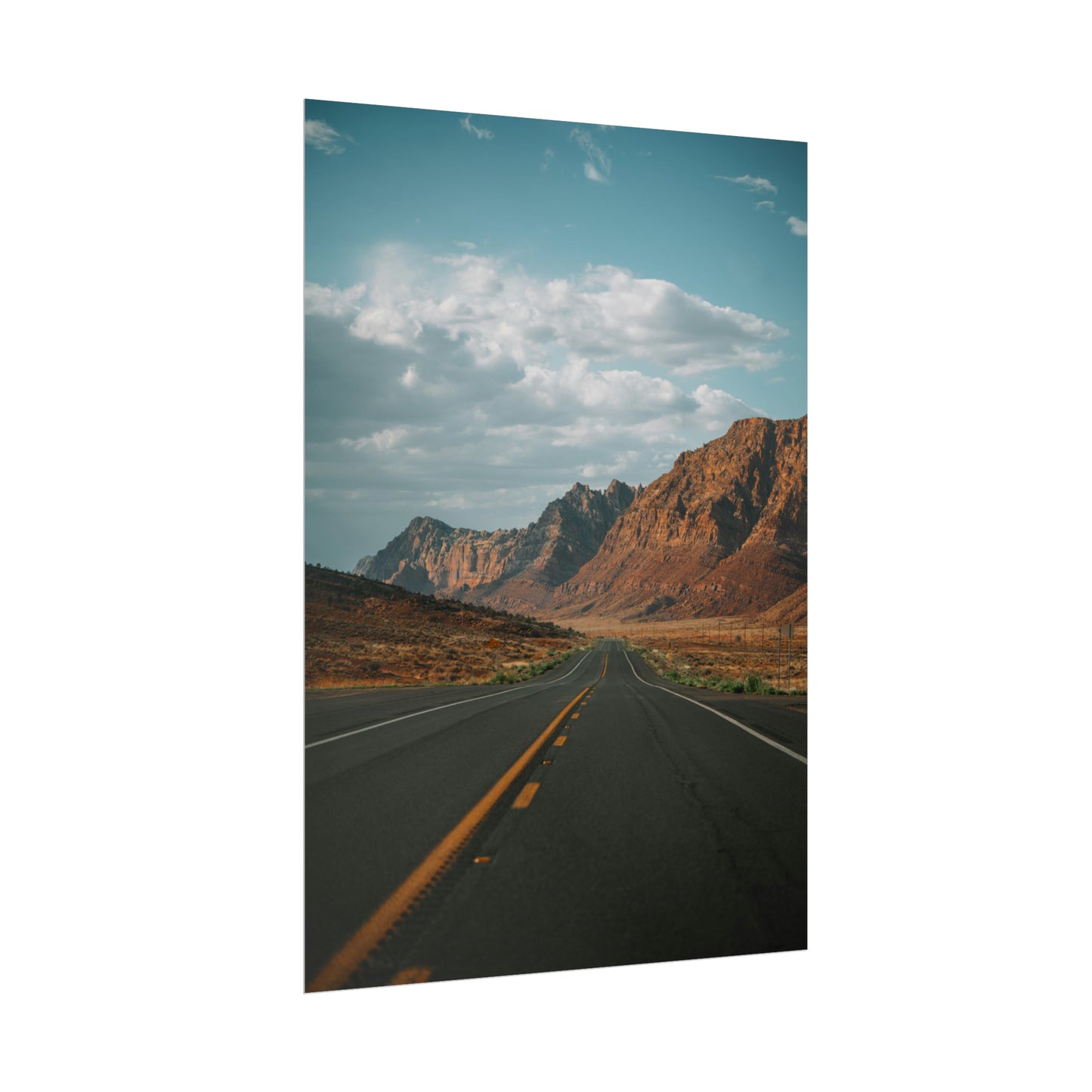 Highway 17 - Vertical Rolled Poster