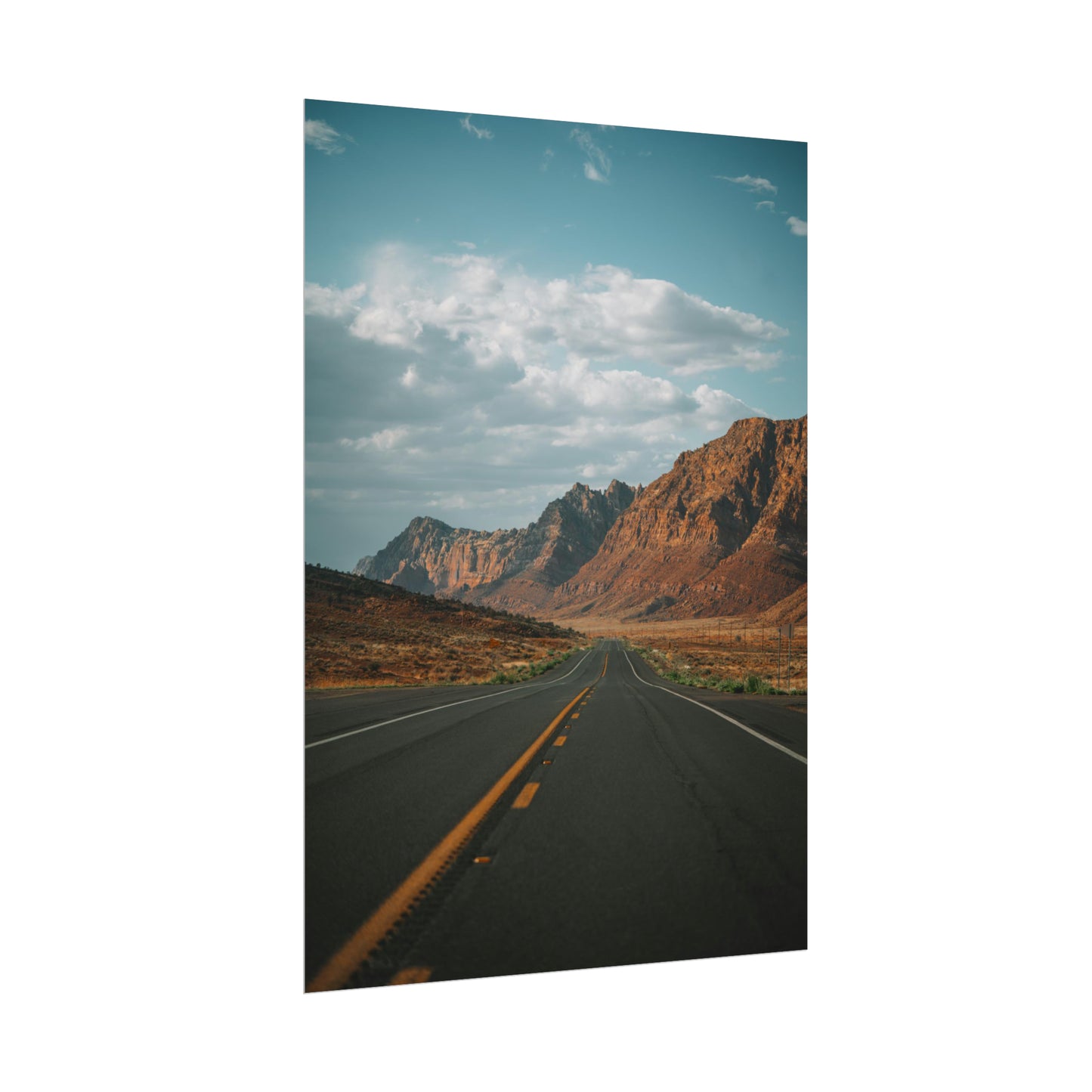 Highway 17 - Vertical Rolled Poster