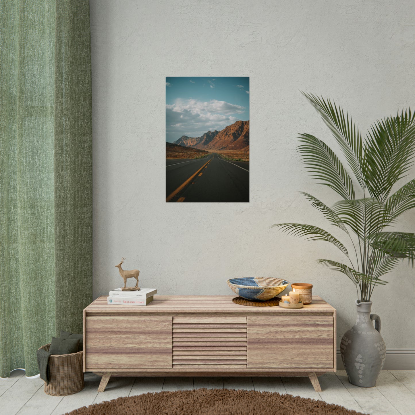 Highway 17 - Vertical Rolled Poster