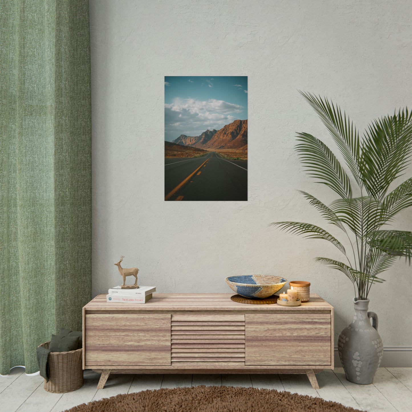 Highway 17 - Vertical Rolled Poster