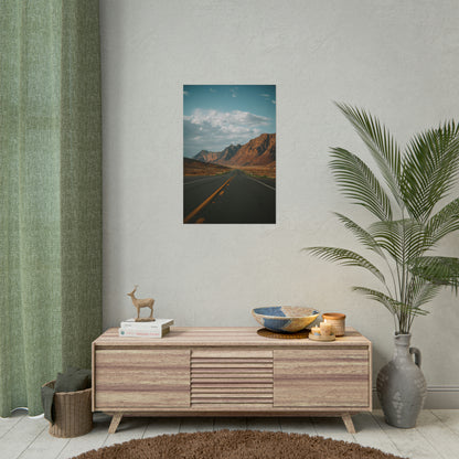 Highway 17 - Vertical Rolled Poster