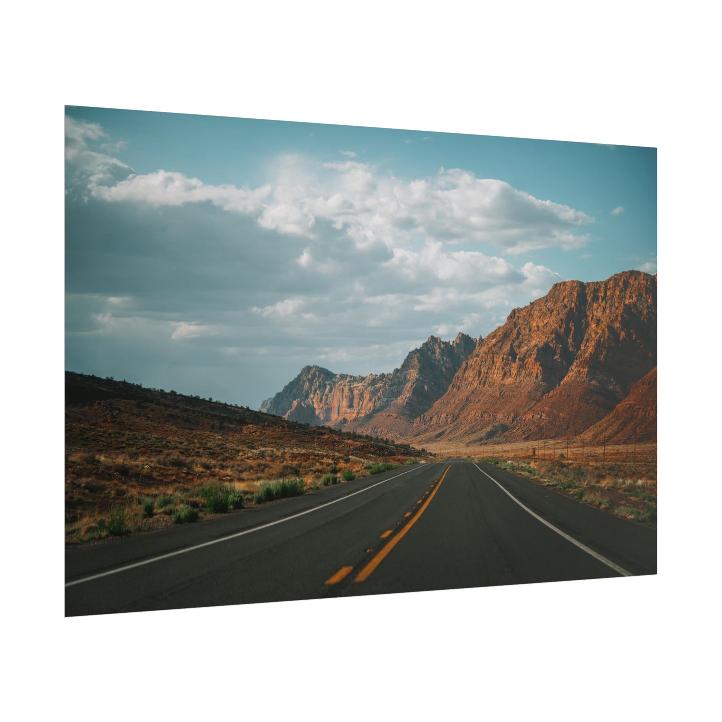 Highway 17 - Horizontal Rolled Poster