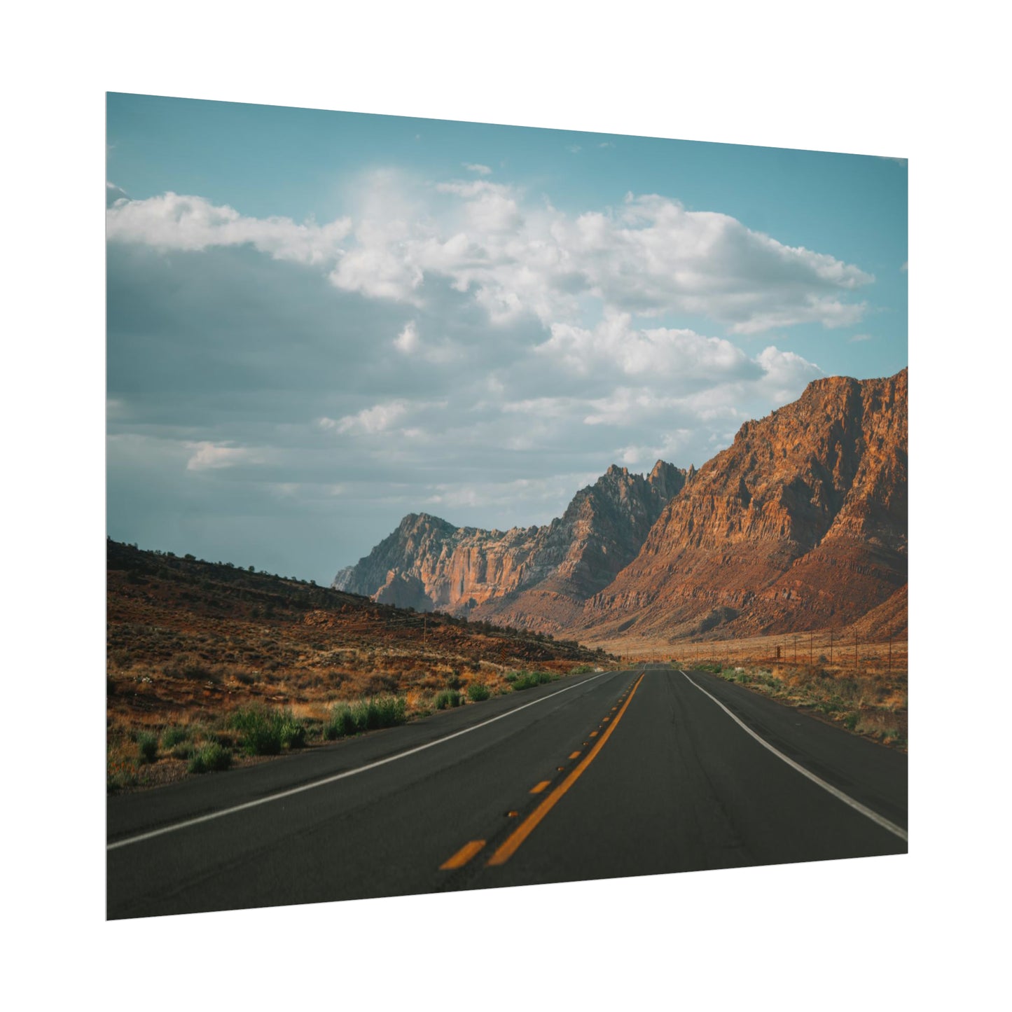Highway 17 - Horizontal Rolled Poster