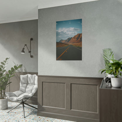 Highway 17 - Vertical Rolled Poster