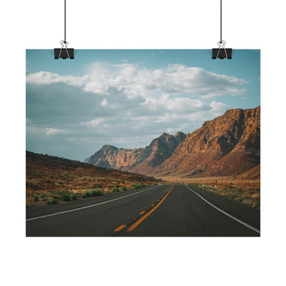 Highway 17 - Horizontal Rolled Poster