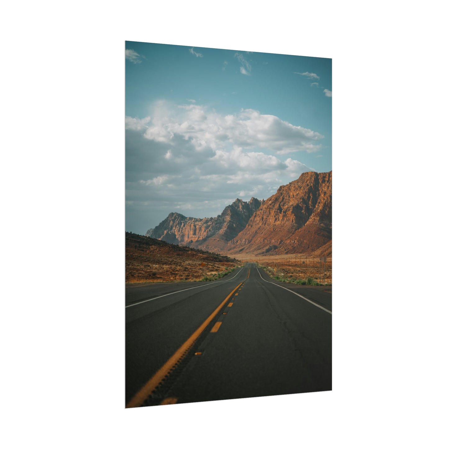 Highway 17 - Vertical Rolled Poster