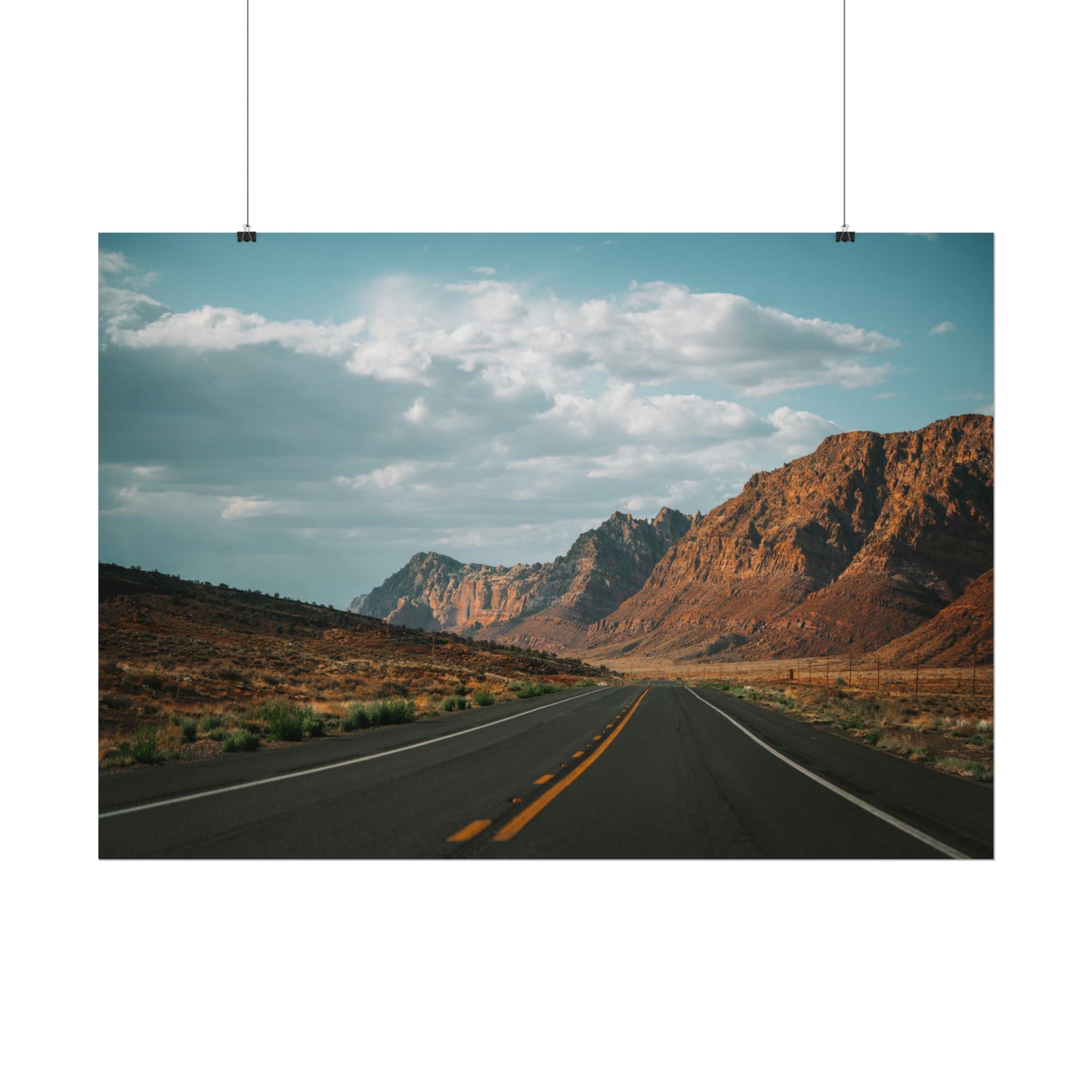 Highway 17 - Horizontal Rolled Poster