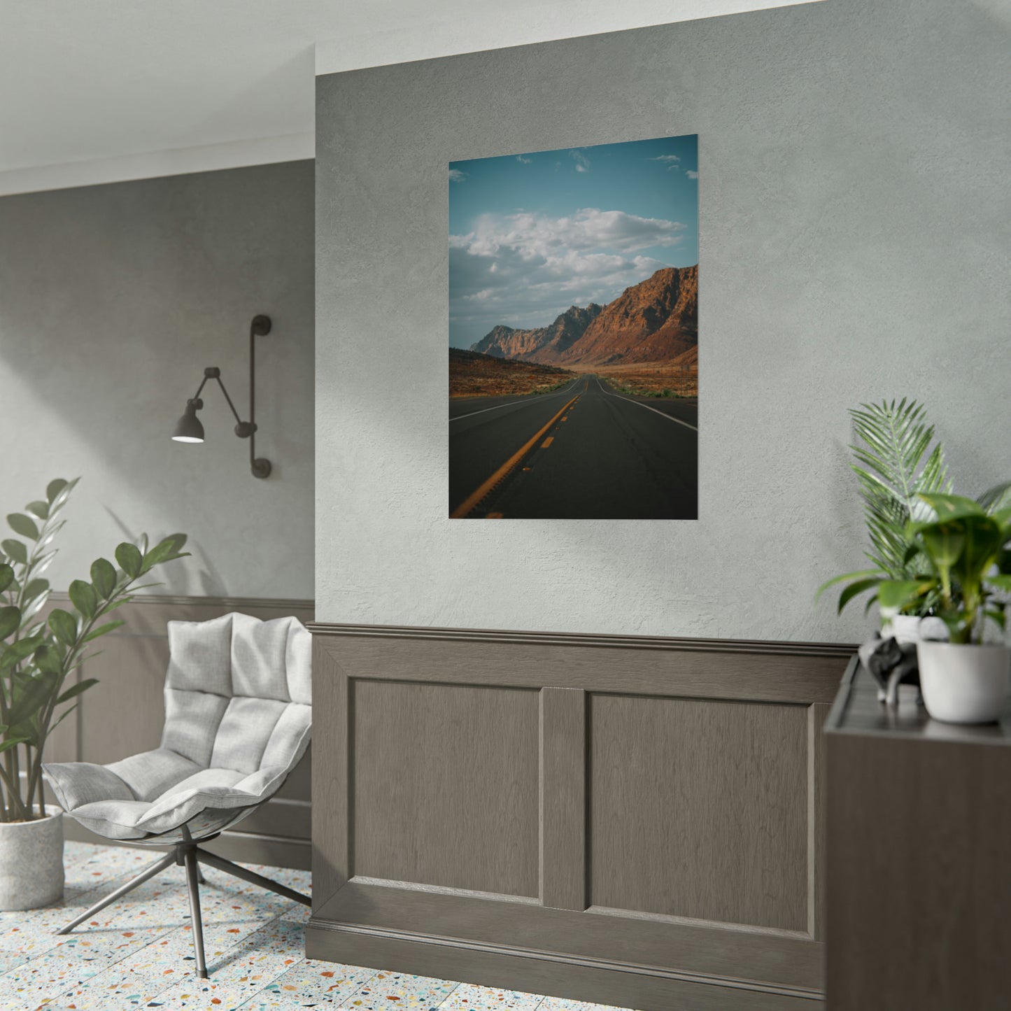 Highway 17 - Vertical Rolled Poster