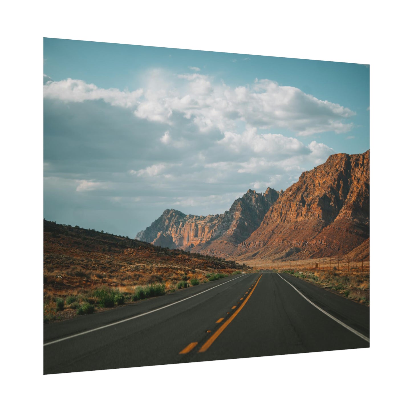 Highway 17 - Horizontal Rolled Poster