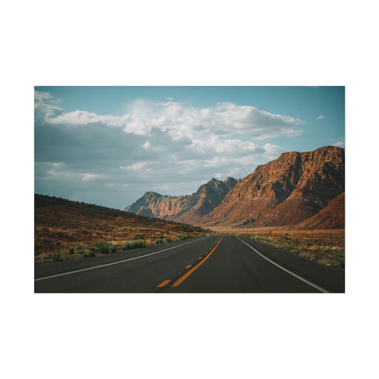 Highway 17 - Horizontal Rolled Poster