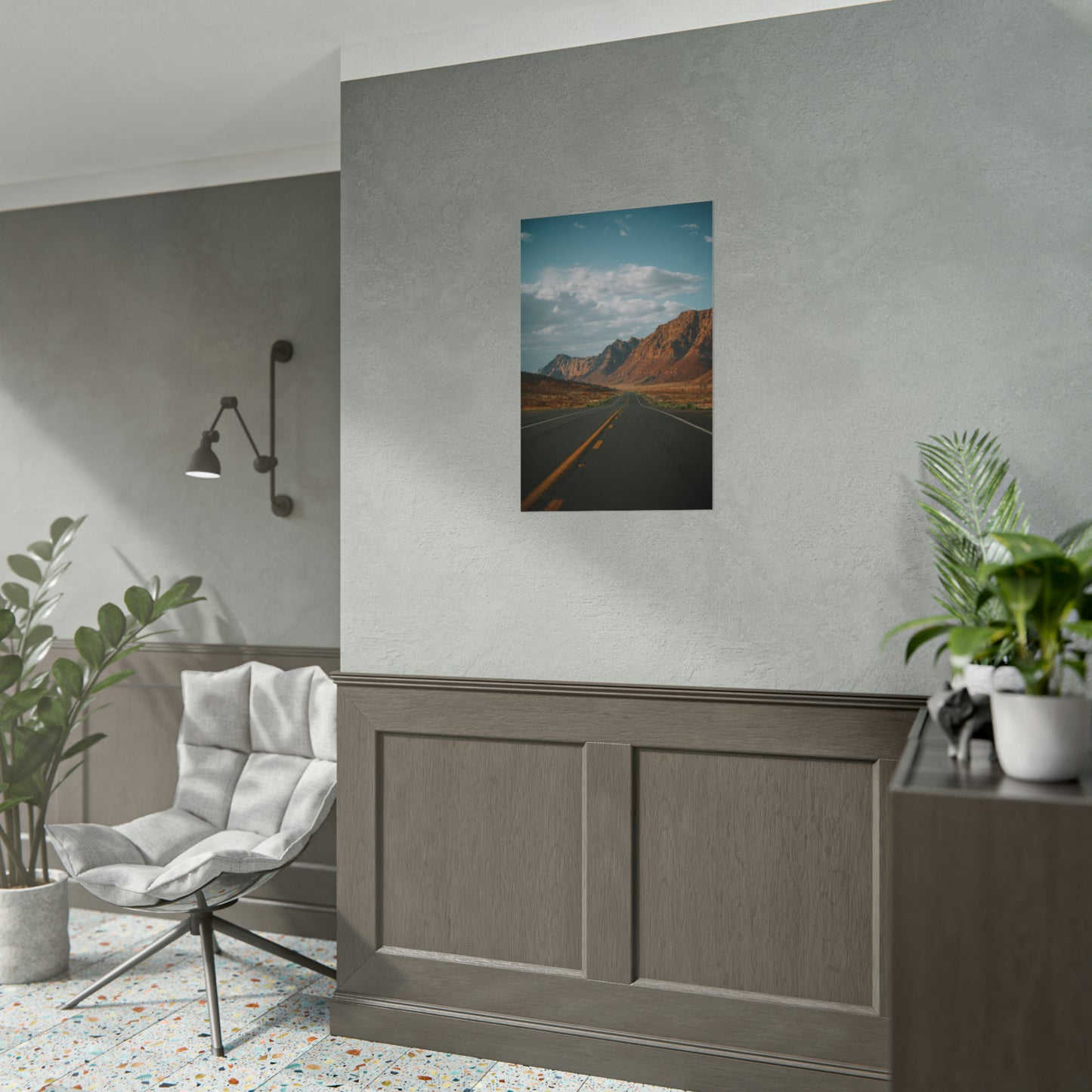 Highway 17 - Vertical Rolled Poster