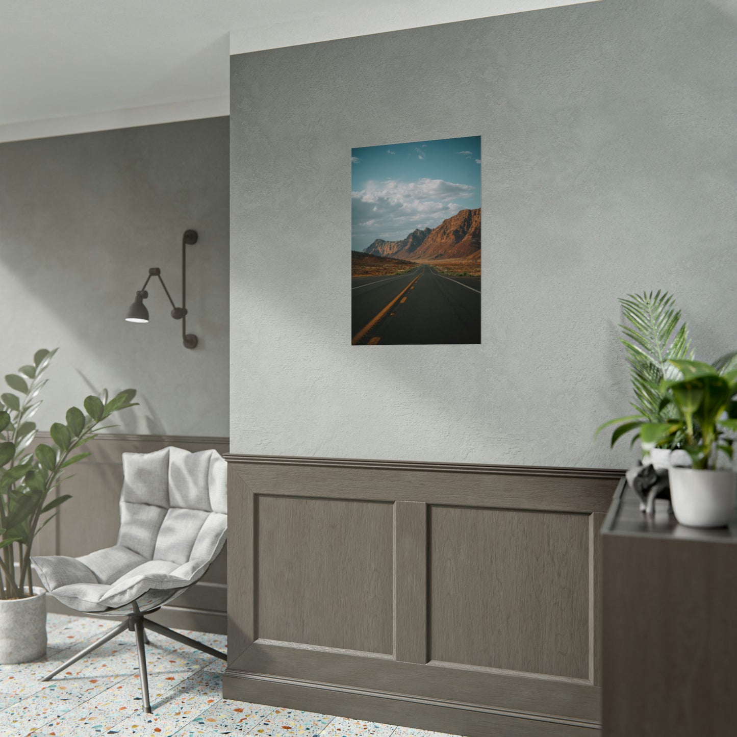 Highway 17 - Vertical Rolled Poster