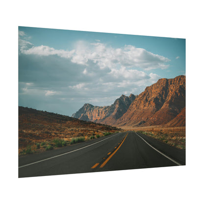Highway 17 - Horizontal Rolled Poster