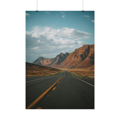 Highway 17 - Vertical Rolled Poster