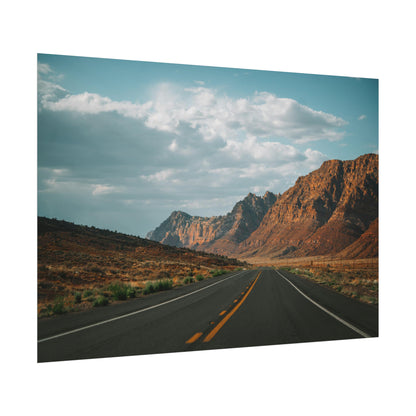 Highway 17 - Horizontal Rolled Poster