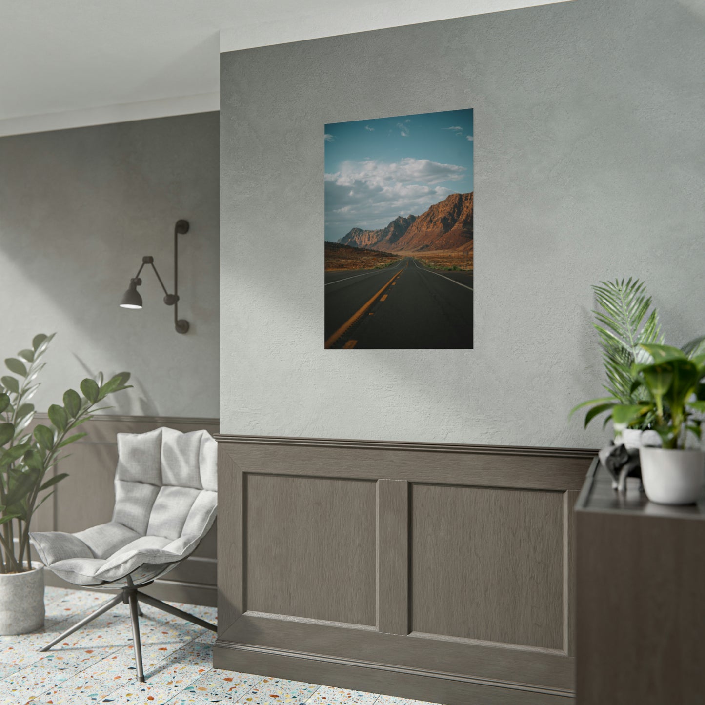 Highway 17 - Vertical Rolled Poster
