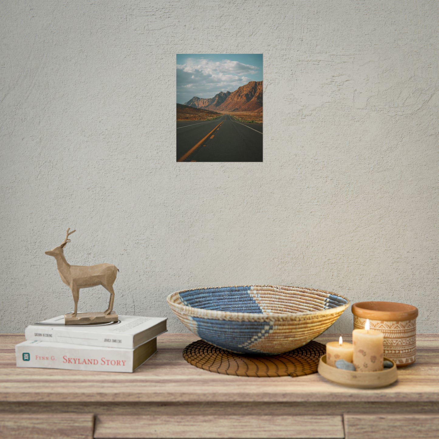 Highway 17 - Vertical Rolled Poster