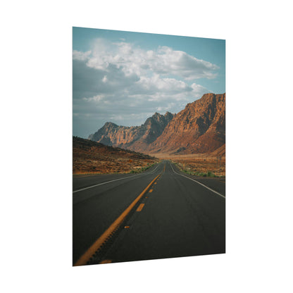Highway 17 - Vertical Rolled Poster