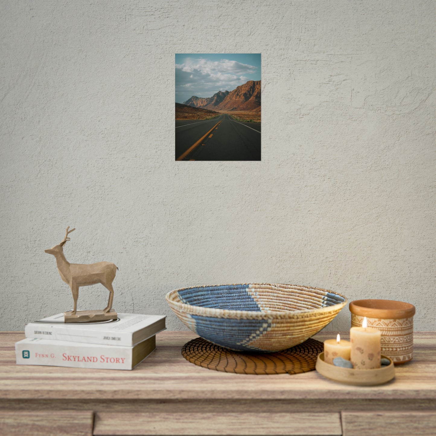 Highway 17 - Vertical Rolled Poster