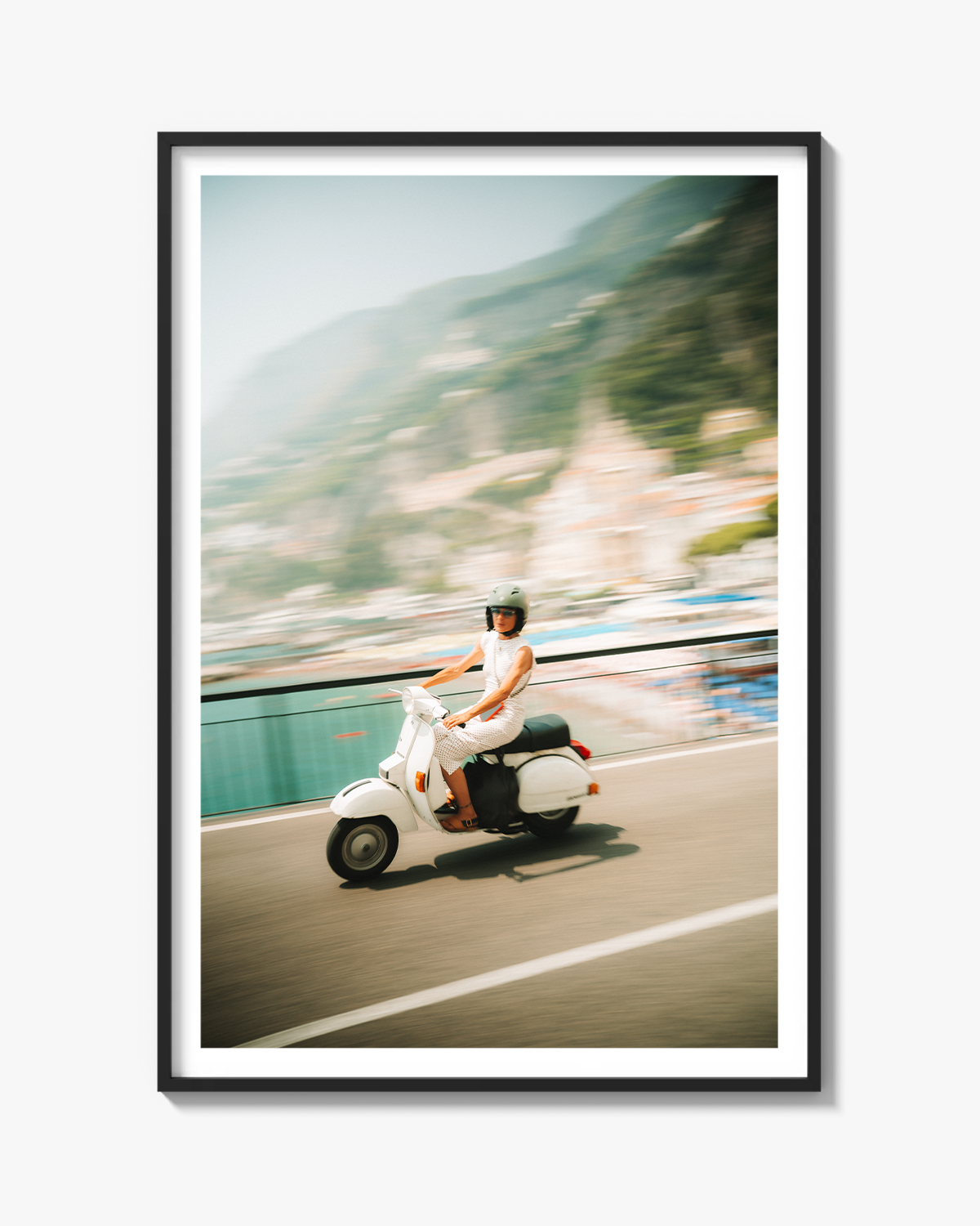 Riding Through Amalfi